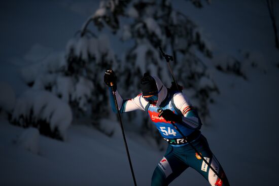 Russia Biathlon Commonwealth Cup Men Sprint