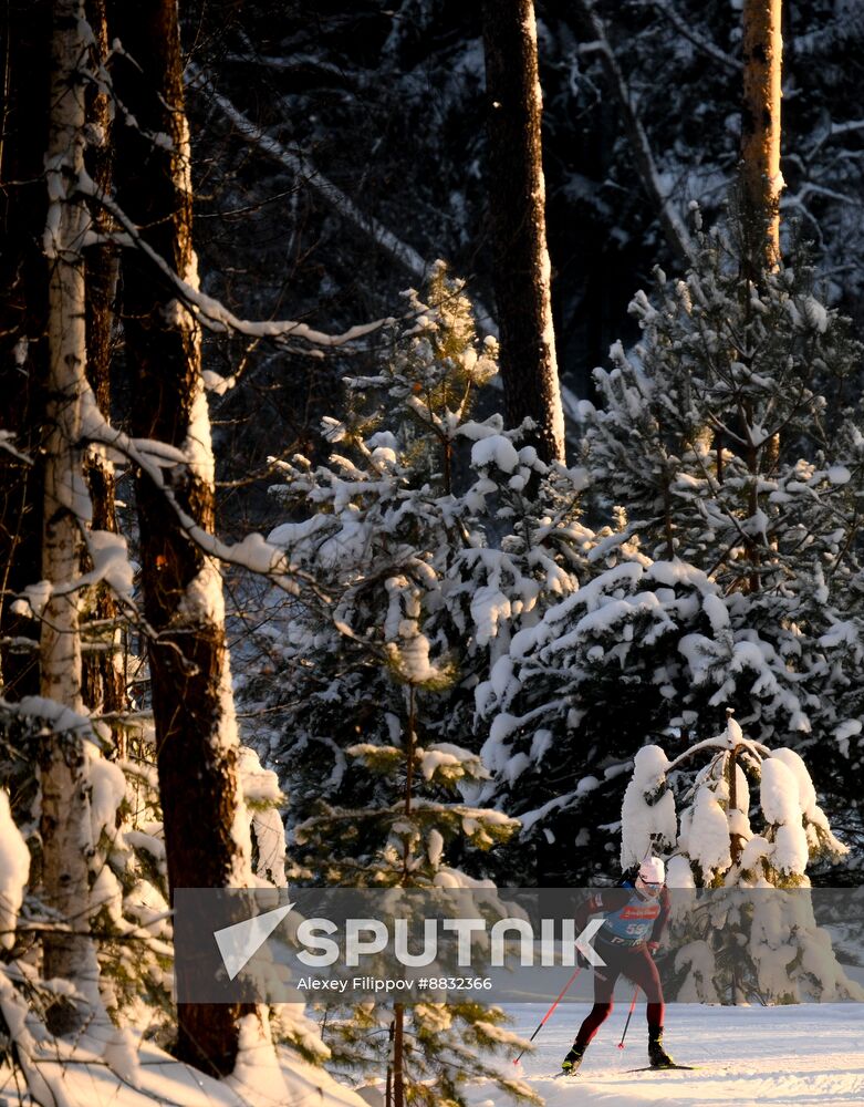 Russia Biathlon Commonwealth Cup Men Sprint