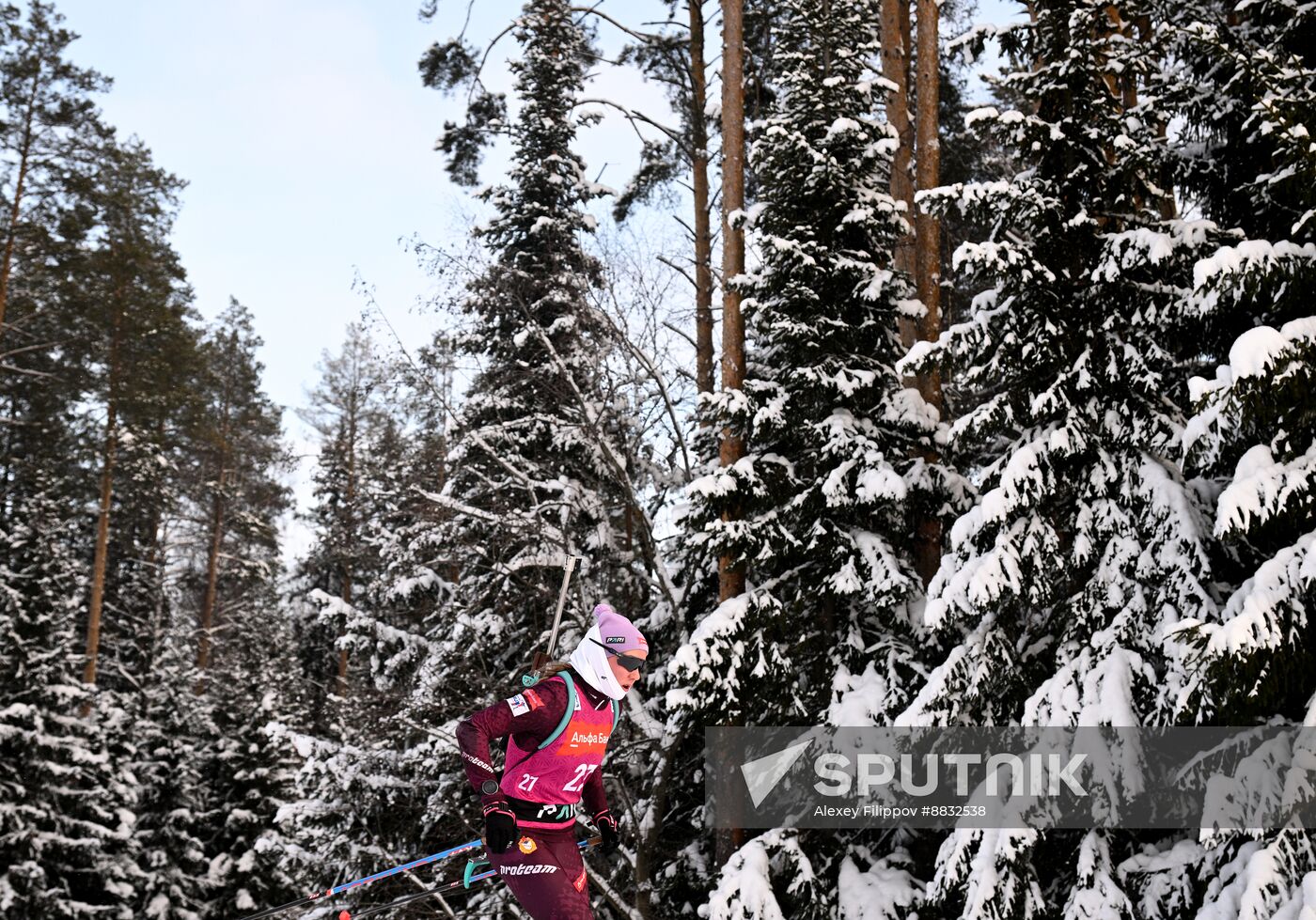 Russia Biathlon Commonwealth Cup Women Sprint