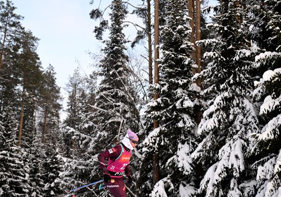 Russia Biathlon Commonwealth Cup Women Sprint