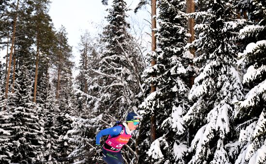 Russia Biathlon Commonwealth Cup Women Sprint