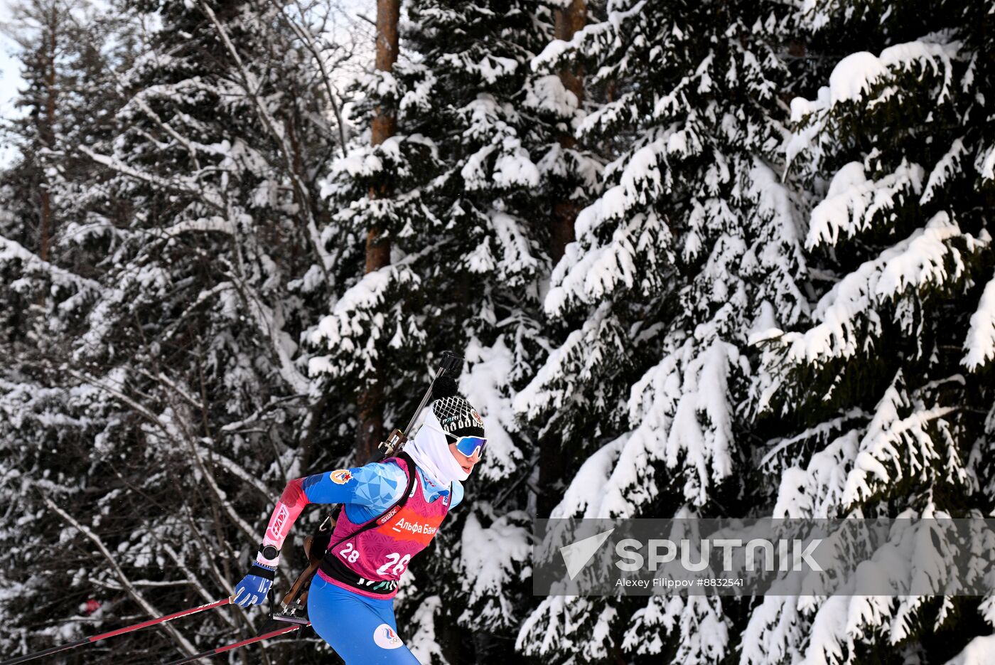 Russia Biathlon Commonwealth Cup Women Sprint