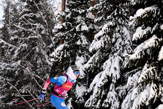 Russia Biathlon Commonwealth Cup Women Sprint