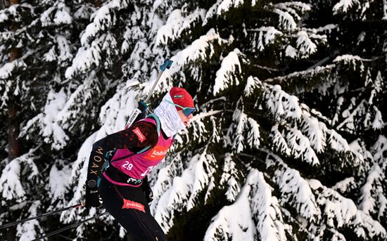 Russia Biathlon Commonwealth Cup Women Sprint