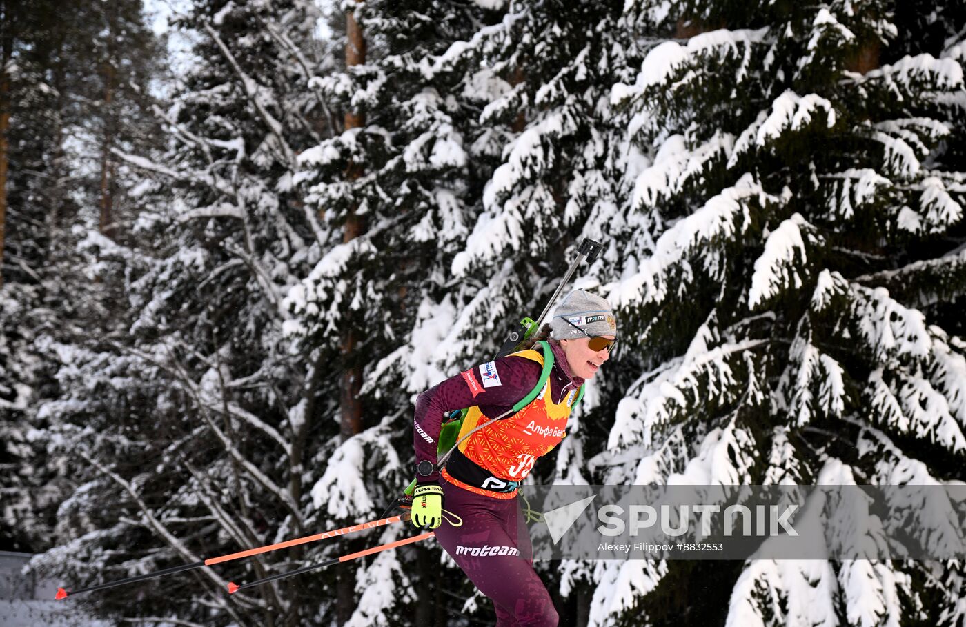 Russia Biathlon Commonwealth Cup Women Sprint