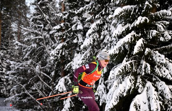 Russia Biathlon Commonwealth Cup Women Sprint