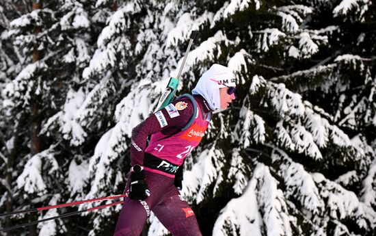 Russia Biathlon Commonwealth Cup Women Sprint