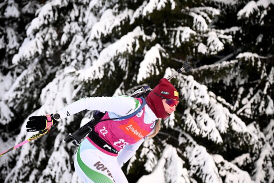 Russia Biathlon Commonwealth Cup Women Sprint