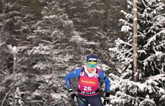 Russia Biathlon Commonwealth Cup Women Sprint