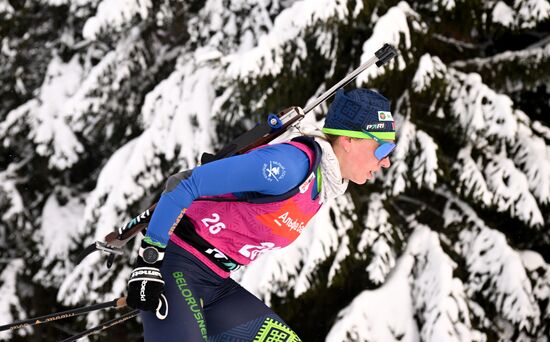 Russia Biathlon Commonwealth Cup Women Sprint