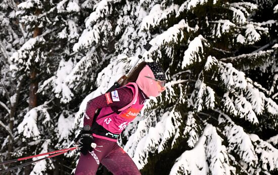 Russia Biathlon Commonwealth Cup Women Sprint