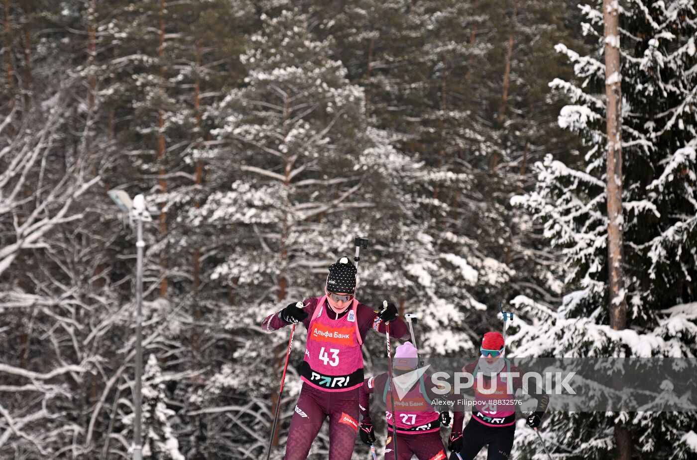 Russia Biathlon Commonwealth Cup Women Sprint