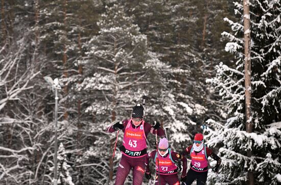 Russia Biathlon Commonwealth Cup Women Sprint