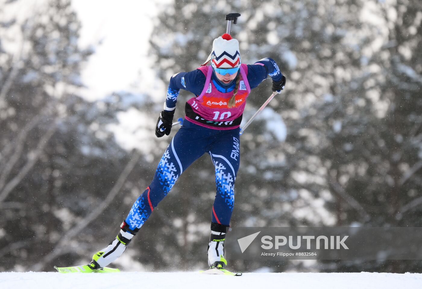 Russia Biathlon Commonwealth Cup Women Sprint