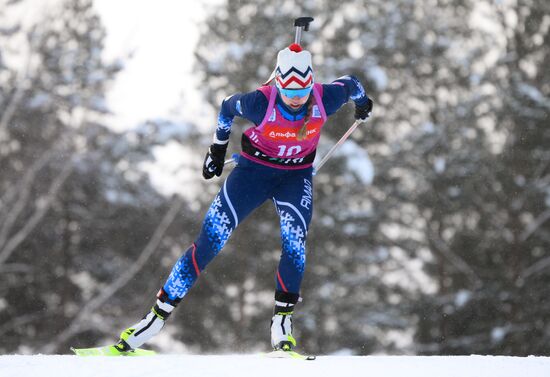 Russia Biathlon Commonwealth Cup Women Sprint