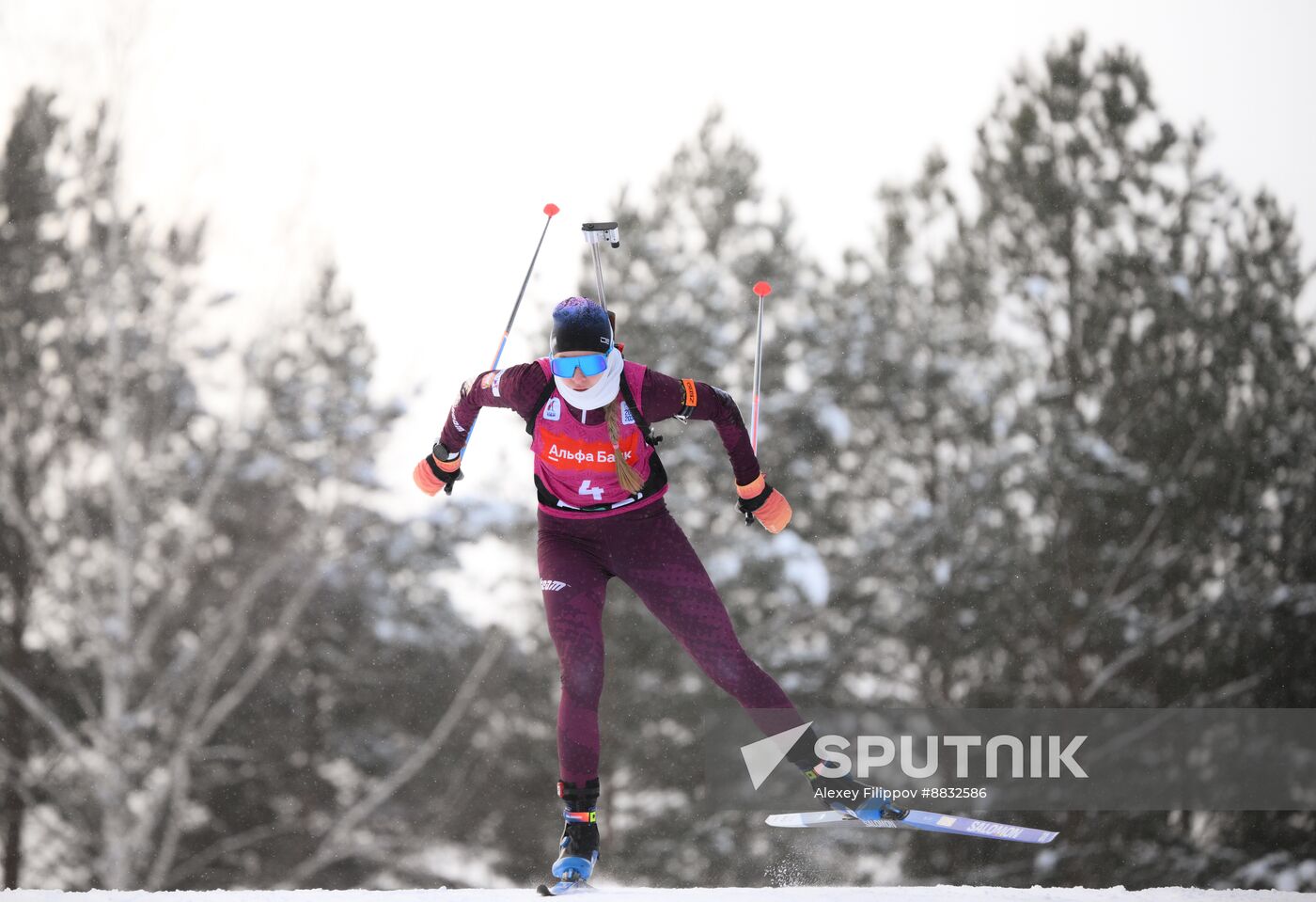 Russia Biathlon Commonwealth Cup Women Sprint