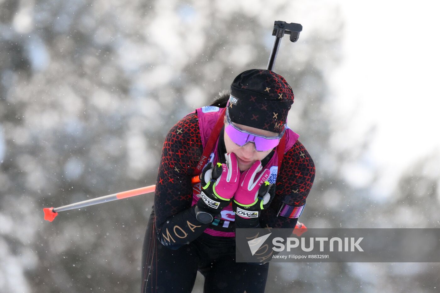 Russia Biathlon Commonwealth Cup Women Sprint