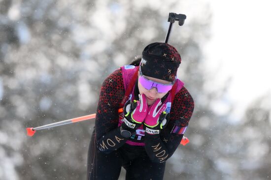 Russia Biathlon Commonwealth Cup Women Sprint