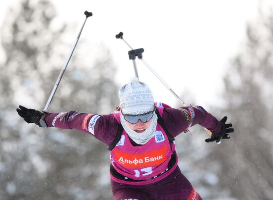 Russia Biathlon Commonwealth Cup Women Sprint