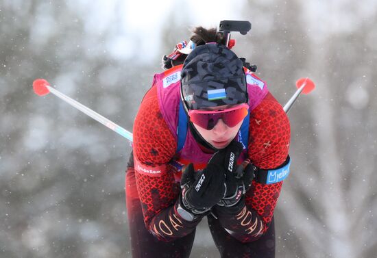 Russia Biathlon Commonwealth Cup Women Sprint