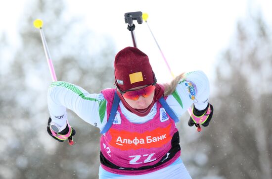 Russia Biathlon Commonwealth Cup Women Sprint