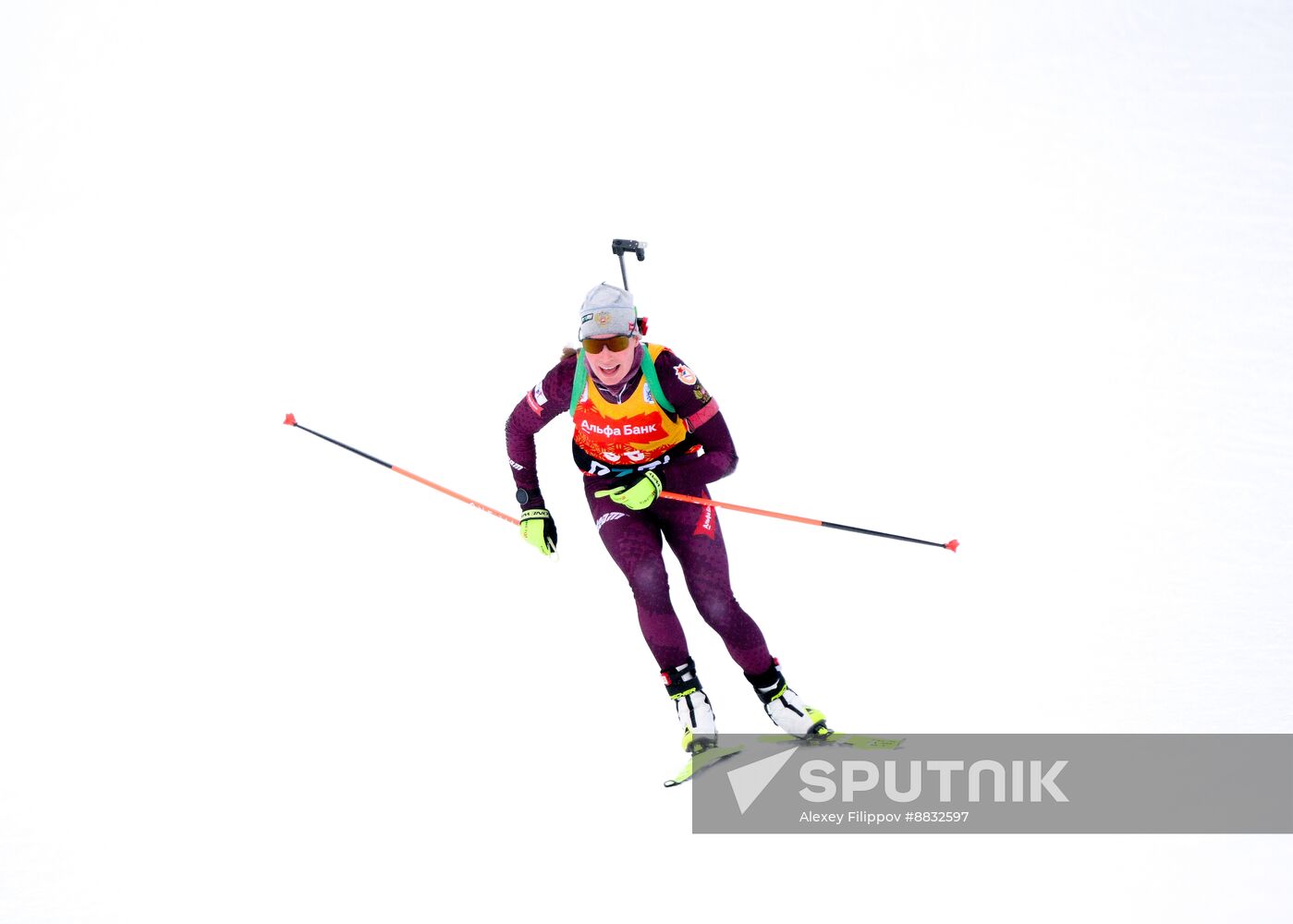 Russia Biathlon Commonwealth Cup Women Sprint