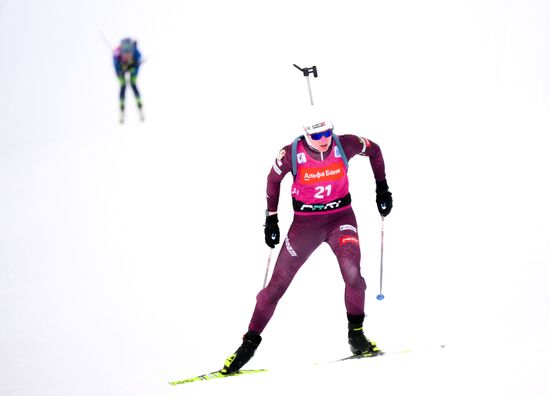 Russia Biathlon Commonwealth Cup Women Sprint