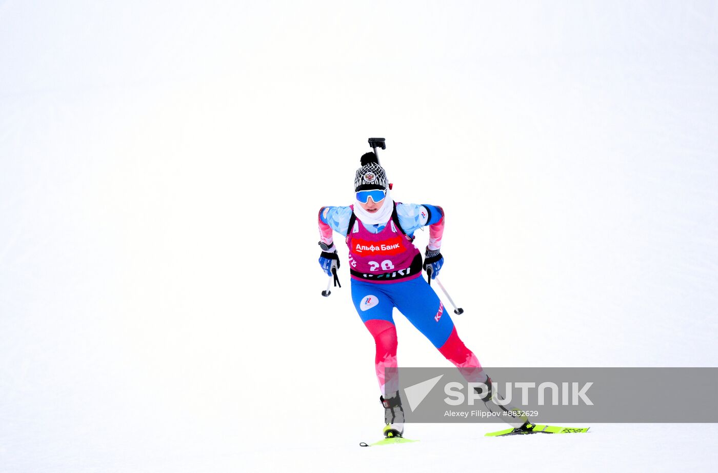 Russia Biathlon Commonwealth Cup Women Sprint