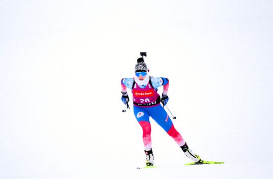 Russia Biathlon Commonwealth Cup Women Sprint