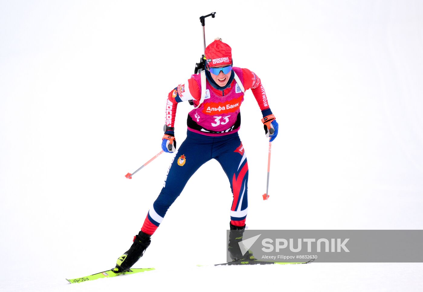 Russia Biathlon Commonwealth Cup Women Sprint