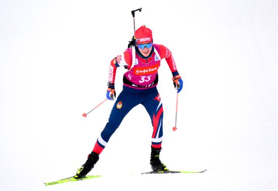 Russia Biathlon Commonwealth Cup Women Sprint