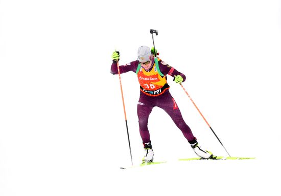 Russia Biathlon Commonwealth Cup Women Sprint