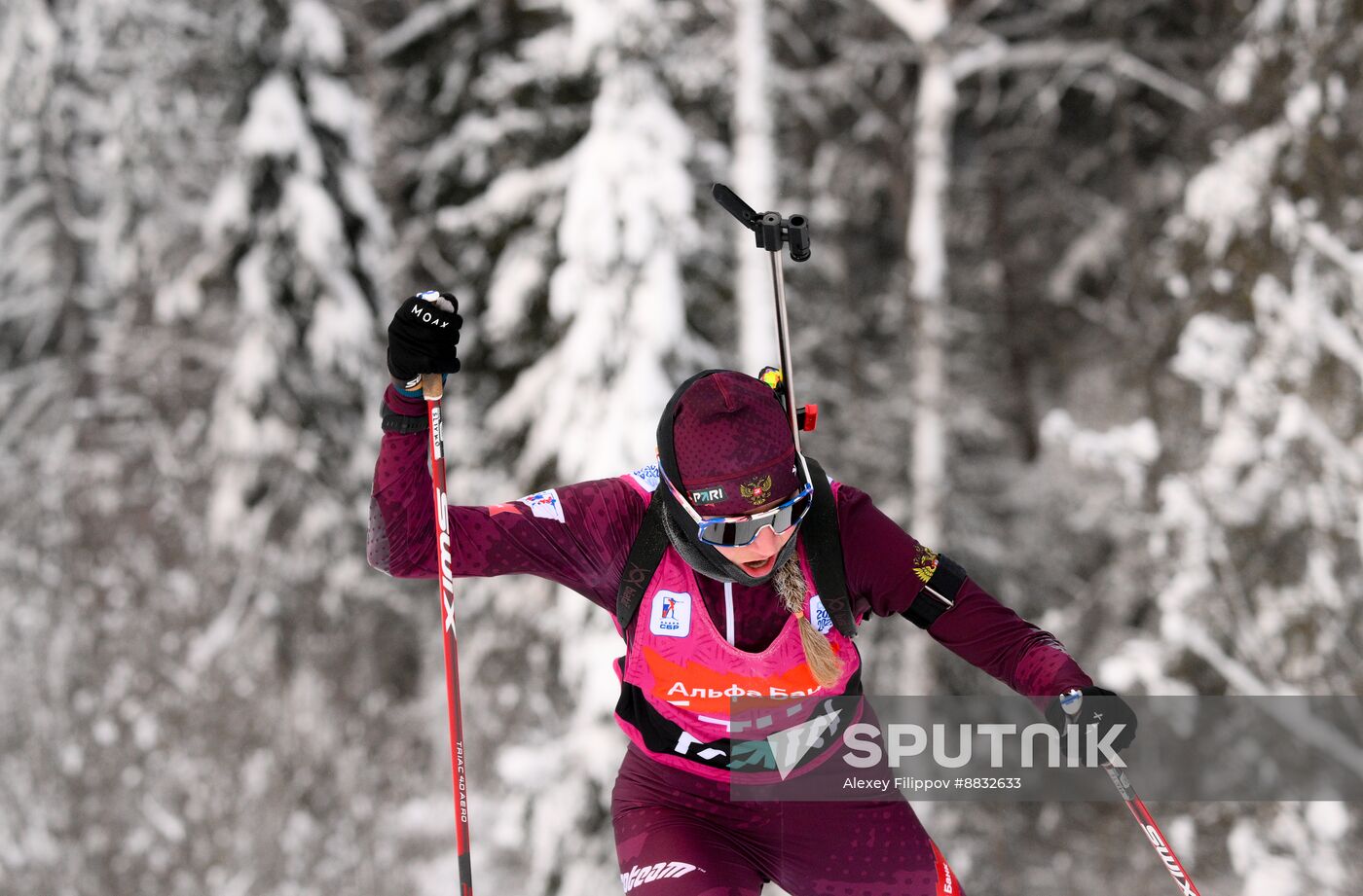 Russia Biathlon Commonwealth Cup Women Sprint