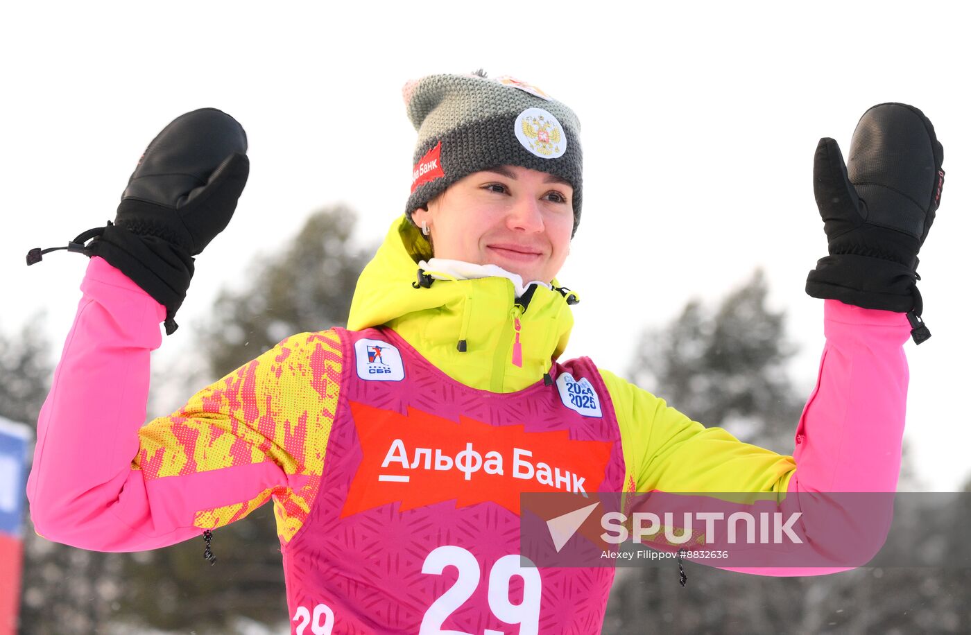 Russia Biathlon Commonwealth Cup Women Sprint