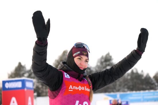 Russia Biathlon Commonwealth Cup Women Sprint