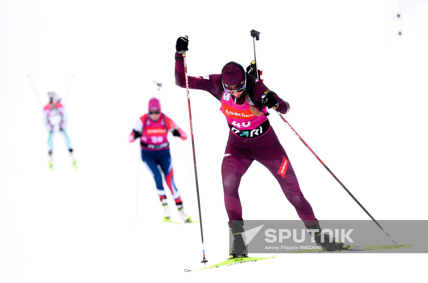 Russia Biathlon Commonwealth Cup Women Sprint