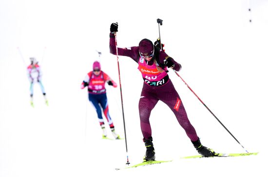 Russia Biathlon Commonwealth Cup Women Sprint