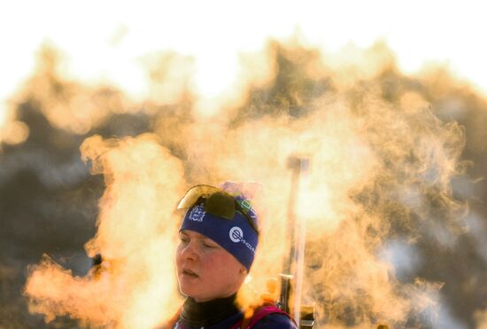 Russia Biathlon Commonwealth Cup Women Sprint