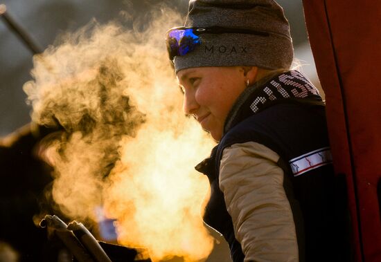 Russia Biathlon Commonwealth Cup Women Sprint