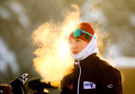 Russia Biathlon Commonwealth Cup Women Sprint