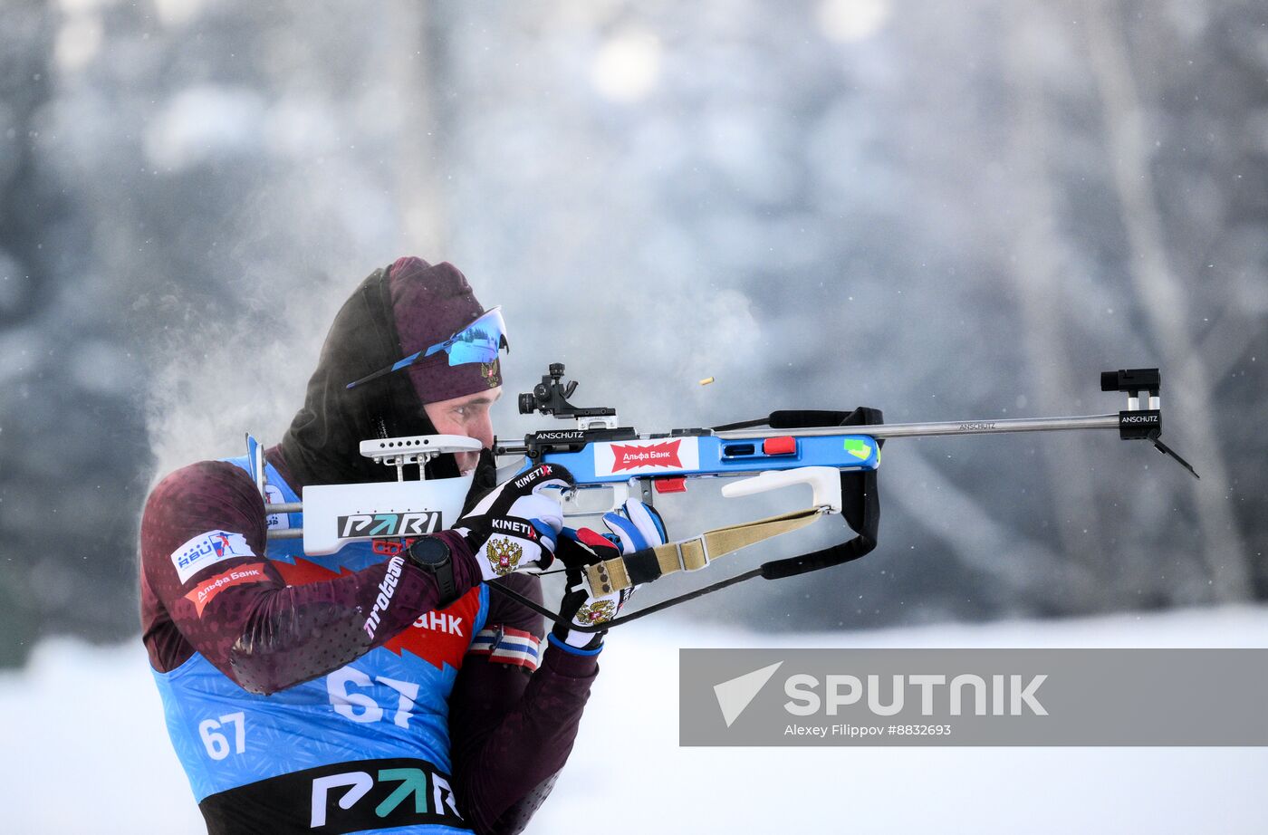 Russia Biathlon Commonwealth Cup Men Sprint