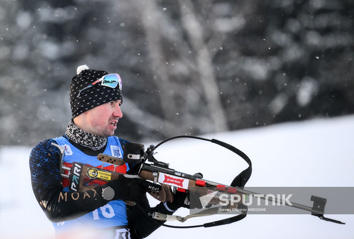 Russia Biathlon Commonwealth Cup Men Sprint