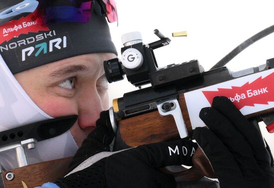 Russia Biathlon Commonwealth Cup Men Sprint