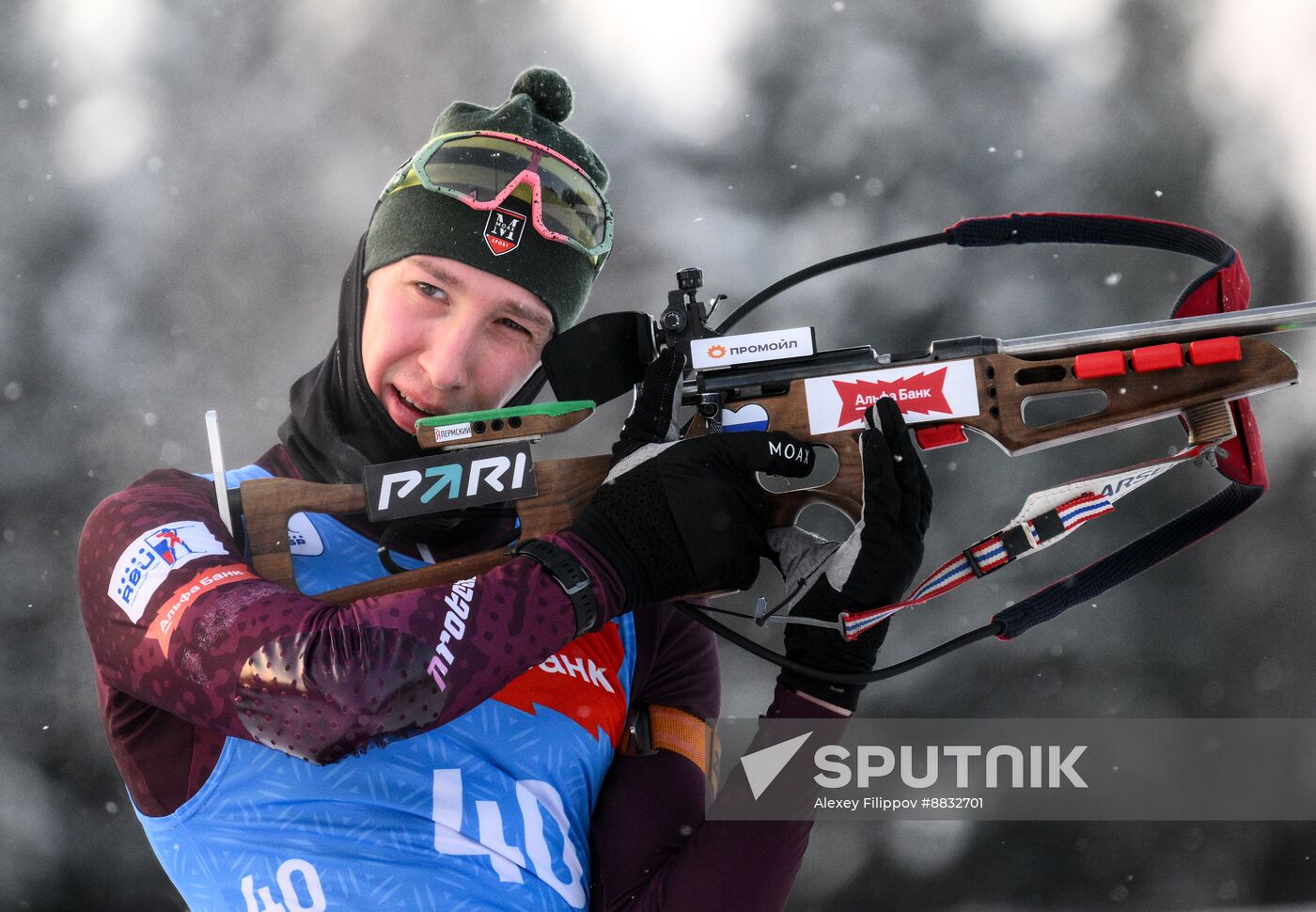 Russia Biathlon Commonwealth Cup Men Sprint