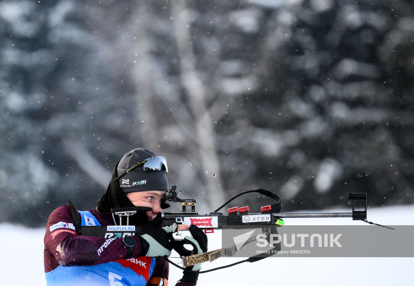 Russia Biathlon Commonwealth Cup Men Sprint