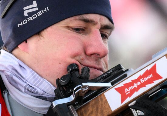 Russia Biathlon Commonwealth Cup Men Sprint