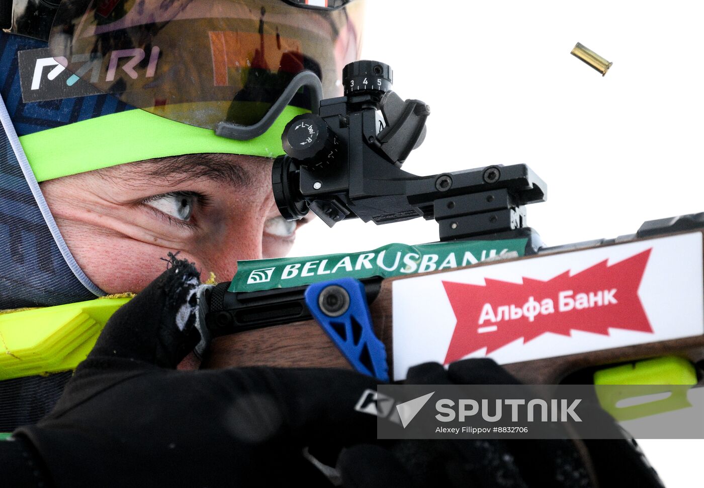 Russia Biathlon Commonwealth Cup Men Sprint