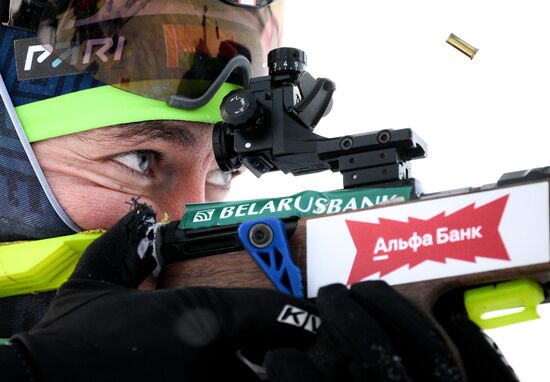 Russia Biathlon Commonwealth Cup Men Sprint