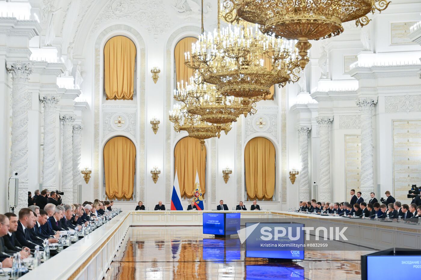 Russia Putin State Council