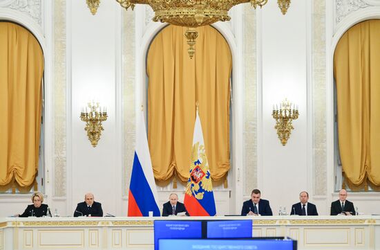 Russia Putin State Council